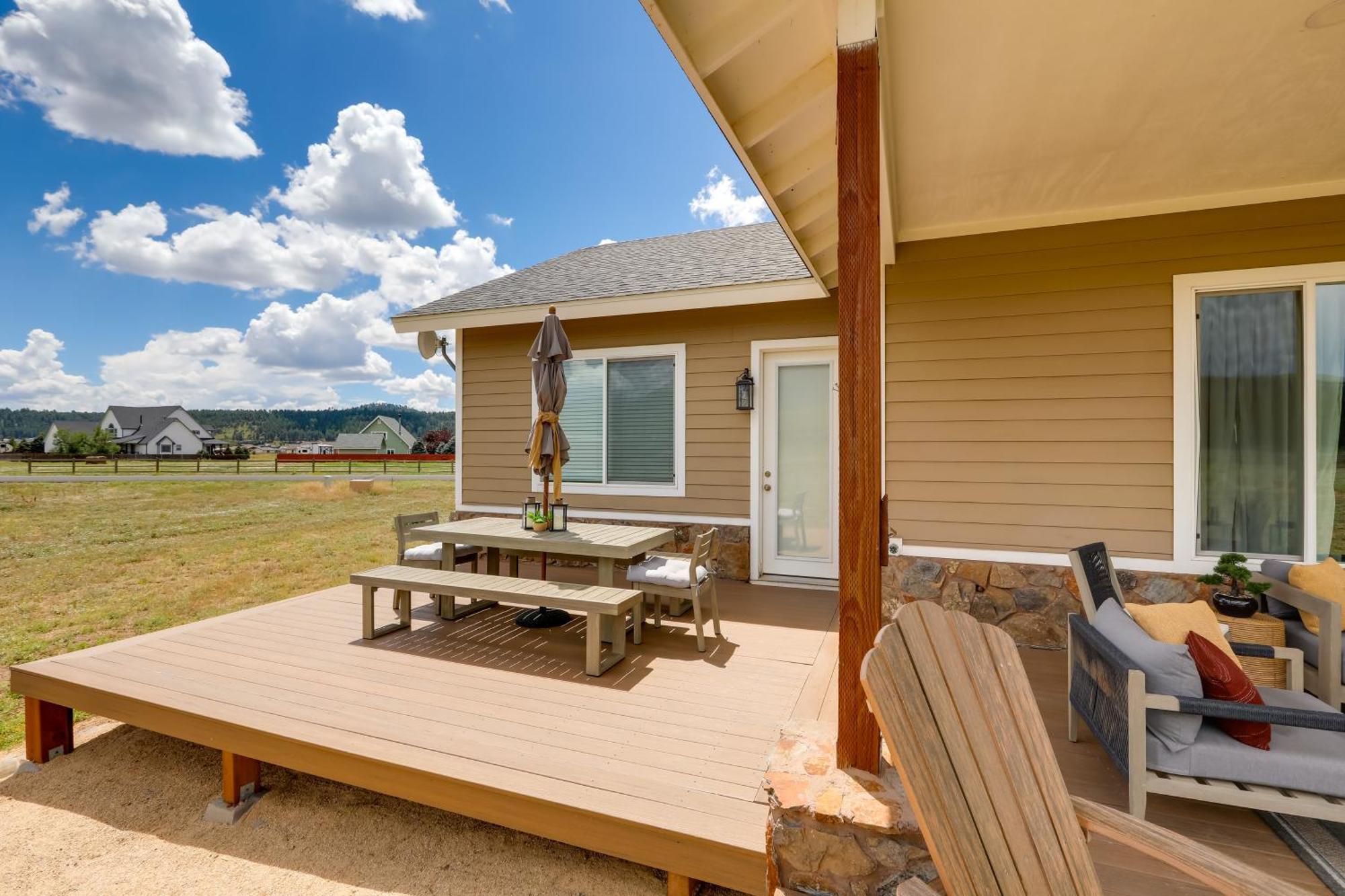 פלאגסטאף Vistas Bonitas Home With Patio 7 Mi To Snowbowl! מראה חיצוני תמונה