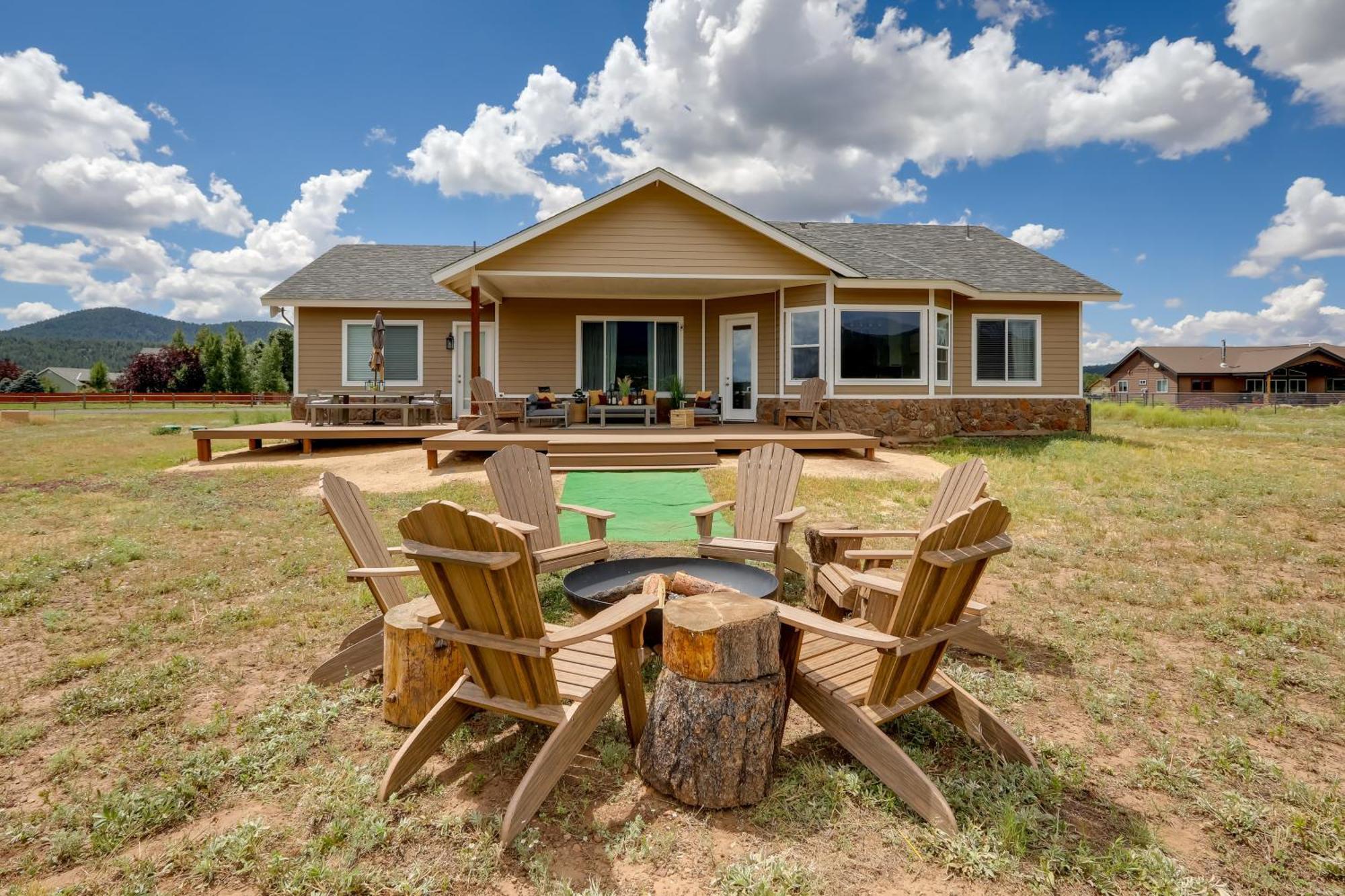 פלאגסטאף Vistas Bonitas Home With Patio 7 Mi To Snowbowl! מראה חיצוני תמונה